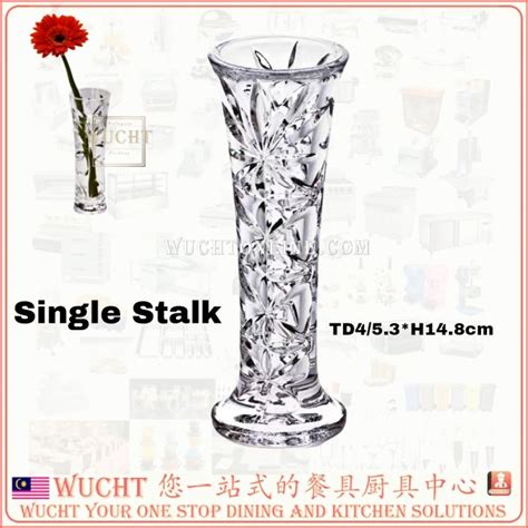 【wucht】clear Plastic Bud Vase Glass Like Crystal Acrylic Vase For One Rose Break Resistantt