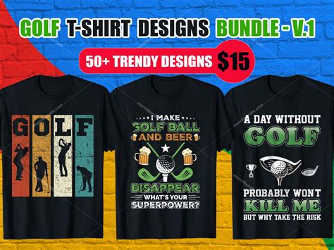 golf t-shirt design ideas Archives - MERCHBUNDLE