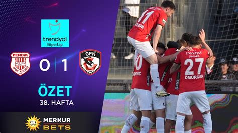 Merkur Sports Pendikspor 0 1 Gaziantep FK Highlights Özet