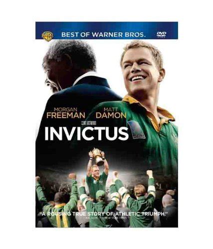 Invictus Morgan Freeman Matt Damon Clint Eastwood Morgan