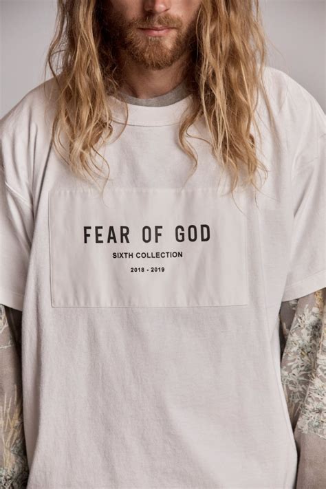 Fear Of God Sixth Collection Lookbook Minimal Shirt Design Shirt Print Design Tee Shirt Designs