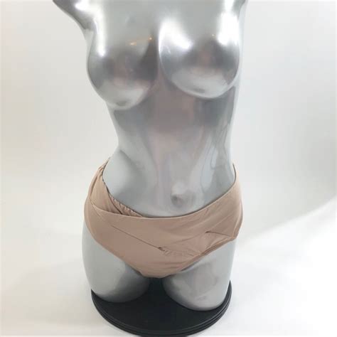 Kenneth Cole Swim Kenneth Cole Crossover Hipster Sand Nude Swimsuit Poshmark