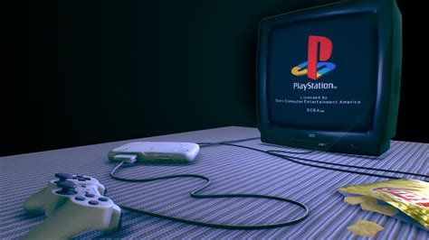 Playstation One 3d Model By Bpineiros 865799f Sketchfab