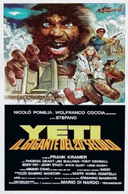 Cartel De La Pel Cula Yeti El Abominable Hombre De Las Nieves Foto