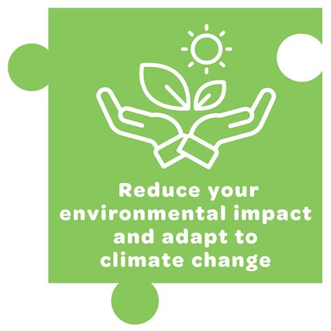 Outcome 2 Reduce your environmental impact and adapt to climate change
