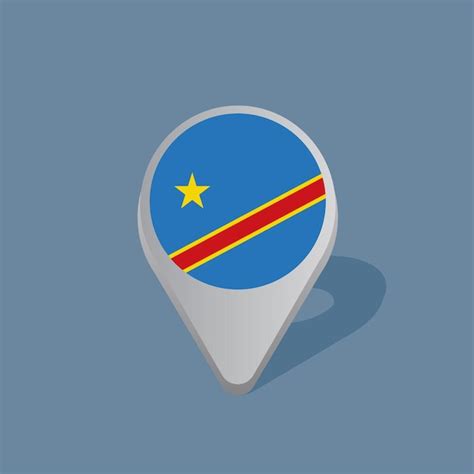 Premium Vector Democratic Republic Of The Congo Flag