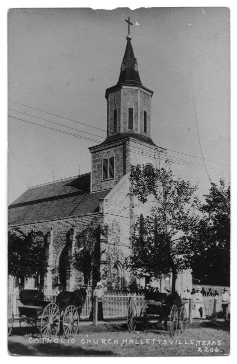 Sacred Heart Catholic Church The Portal To Texas History