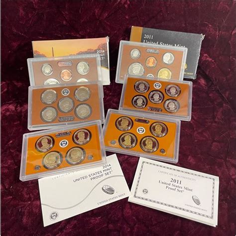 US MINT PROOF SETS