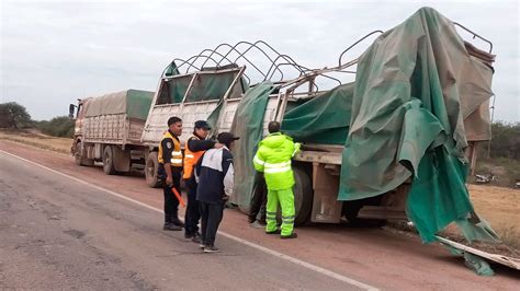 Imprudencia al volante por una maniobra de otro conductor un camión