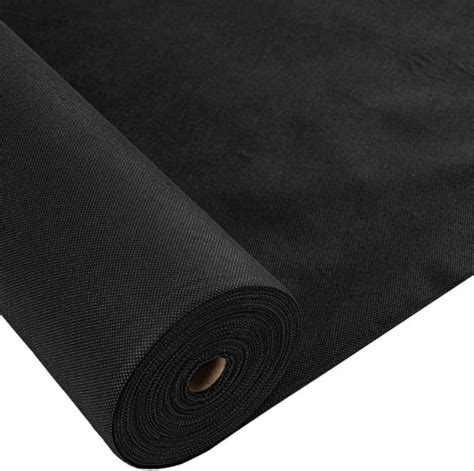 30m X 1m Heavy Duty Weed Control Fabric Membrane Under Decking 80gsm For Garden Beds