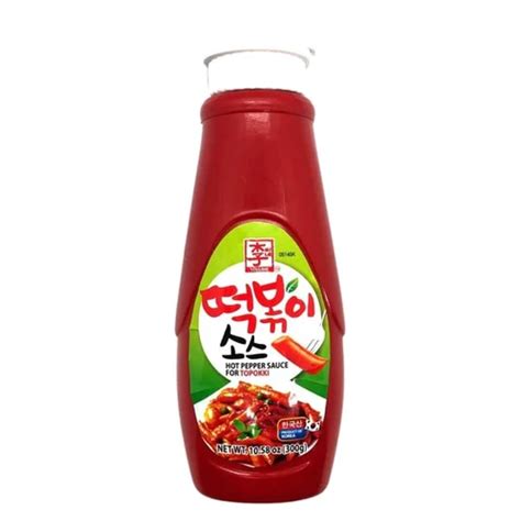 Hot Pepper Sauce For Topokki Korean Food Mart
