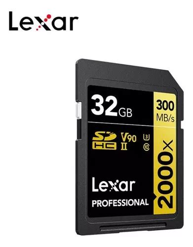 Tarjeta De Memoria Lexar Sd Hc Gb Uhs Ii Mb S V Gold