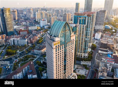 Aerial Shot Of The First High Rise Building Magnolia Building In