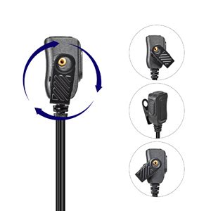 Amazon Uayesok Mm Walkie Talkie Earpiece With Mic Ptt Pin