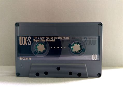 SONY UX S 60 Compact Cassette Cassette Vinyl