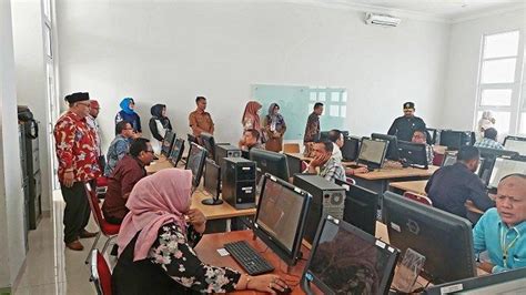 Calon Anggota Kip Aceh Ikut Ujian Tulis Berbasis Cat Tiga Orang