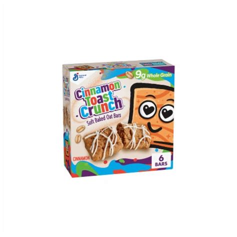 Cinnamon Toast Crunch Soft Baked Oat Bars Chewy Snack Bars Pack Of 6 6 Pack Kroger