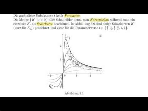 Mathe LF Analysis Video 3 12 Gebrochenrationale Kurvenscharen Und