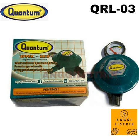 Jual Regulator Quantum Qrl Kepala Gas Untuk Kompor Regulator Quantum