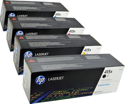 HP 4 Toner W2030X-W2033X 415X Multipack K C M Y 4-farbig (M, BK, Y, C ...