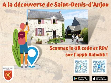 PARCOURS BALUDIK A LA DÉCOUVERTE DE SAINT DENIS DANJOU Saint Denis