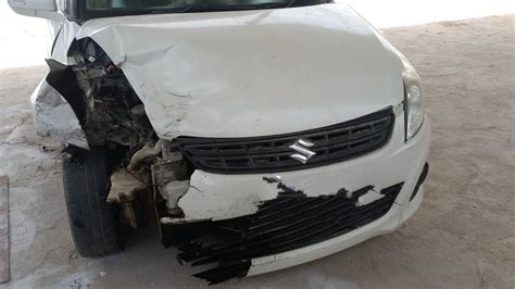 Swift Dzire Accident Repair Dk Help You Youtube