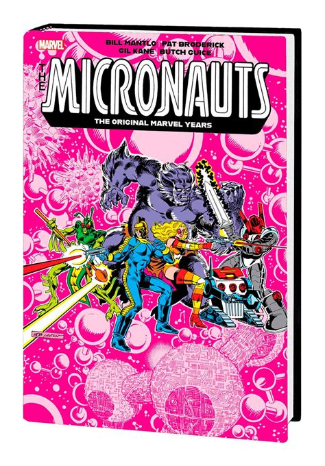 Micronauts Original Marvel Years Omnibus Vol 2 HC Direct Market Bob