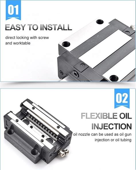 High Precision Linear Guideway And Block CNC Lathe Linear Guide Rail