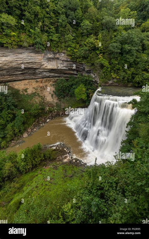 Burgess High Falls Waterfall Stock Photo - Alamy