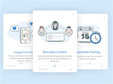 Onboarding Illustrations on Behance