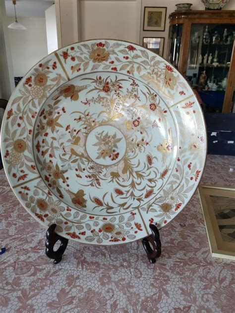 Piatto Piano Porcellana Gold Imari Plate With Catawiki