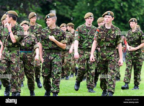 Army Cadet Stock Photos And Army Cadet Stock Images Alamy