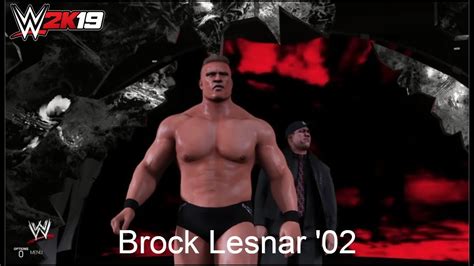 WWE 2K19 CAW Showcase Brock Lesnar 02 YouTube