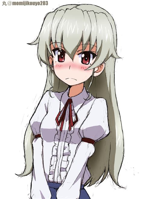 Safebooru 1girl Alternate Costume Alternate Hairstyle Anchovy Girls