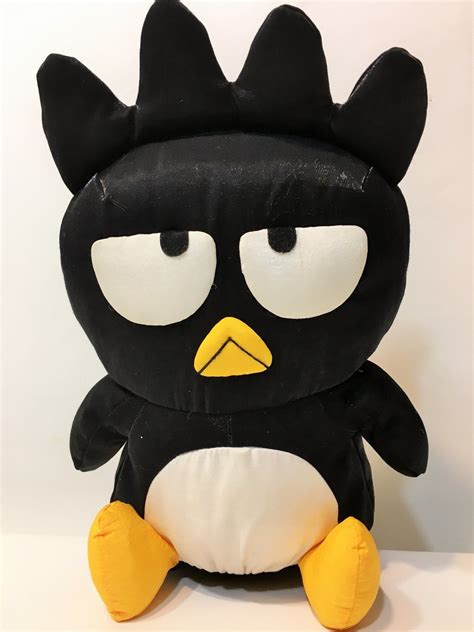 Sanrio Badtz Maru Nylon Plush Soft Stuffed Animal Penguin Toy 12