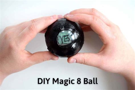 Magic 8 Ball Step By Step Tutorial To Make Your Diy Own Fortune Teller