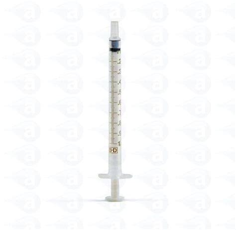 1ml Size Clear Manual Syringe Assembly Luer Slip Part Ms401l 1g