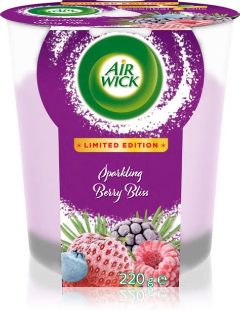 Air Wick Essential Oils Sparkling Berry Bliss XXL Vela Perfumada