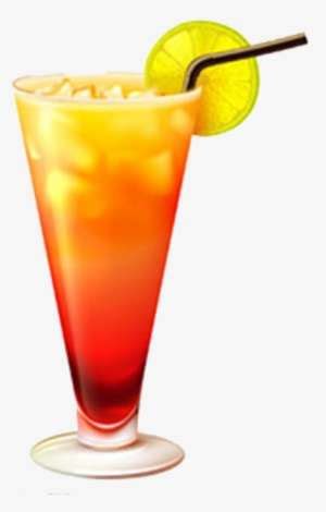 Tequila Sunrise Cocktail Glass Sex On The Beach Vector Png Image Transparent Png Free