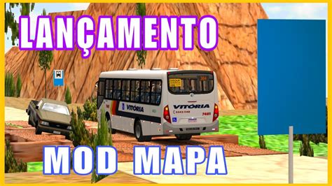 proton bus simulator lançamento mod mapa super LEVE e detalhado