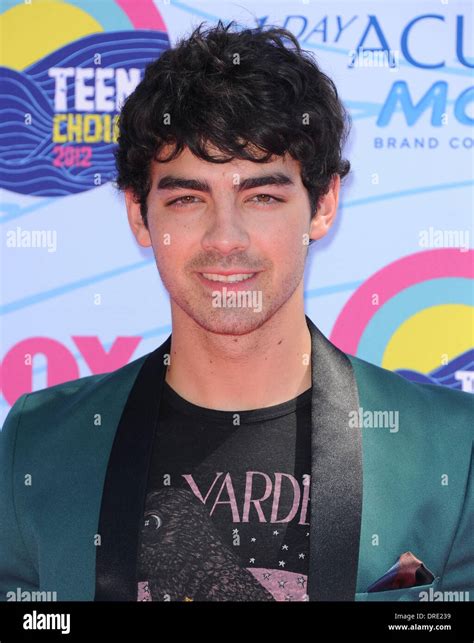 Joe Jonas The 2012 Teen Choice Awards Held At The Gibson Amphitheatre