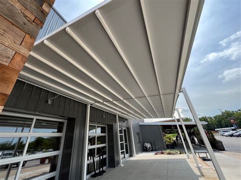 Commercial Retractable Canopies Custom Awning Commercial Custom