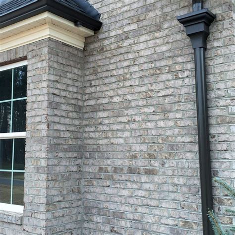 Castle Gray Oversize Brick With Gray Mortar By Pine Hall Brick