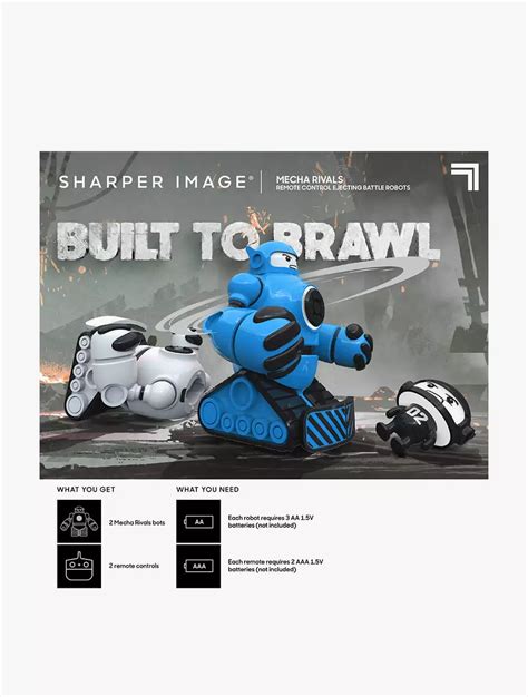 Jual Discovery Toy Sharper Image Rc Mecha Rivals Blue White