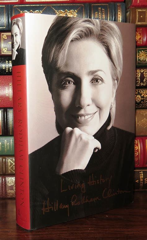 Living History Hillary Rodham Clinton First Edition First Printing