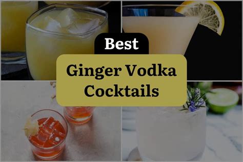 28 Ginger Vodka Cocktails That Will Spice Up Your Life! | DineWithDrinks