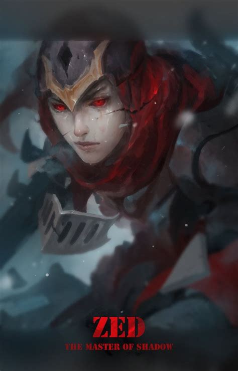 Zed Mask Broken By LeeKent On DeviantArt Lol League Of Legends Lol