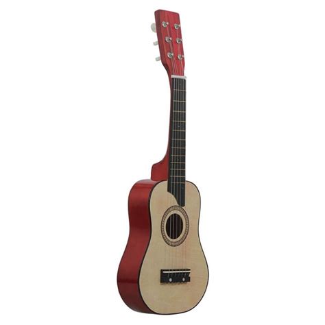 25 Inch Basswood Acoustic Guitar 6 Strings Small Mini Guitar with ...