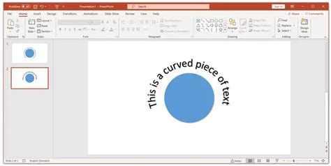 The Easiest Method To Curve Text In PowerPoint Step By Step Tutorial