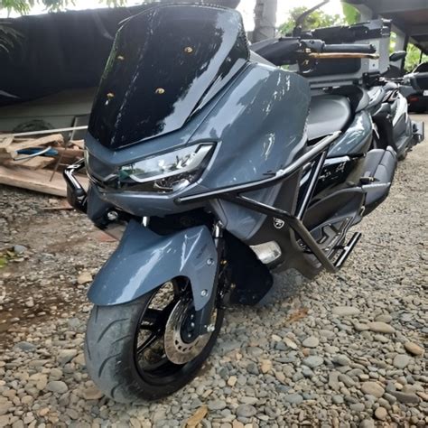 YAMAHA NMAX 155 V1 V2 V3 HALF CRASH GUARD PHASE 4 Shopee